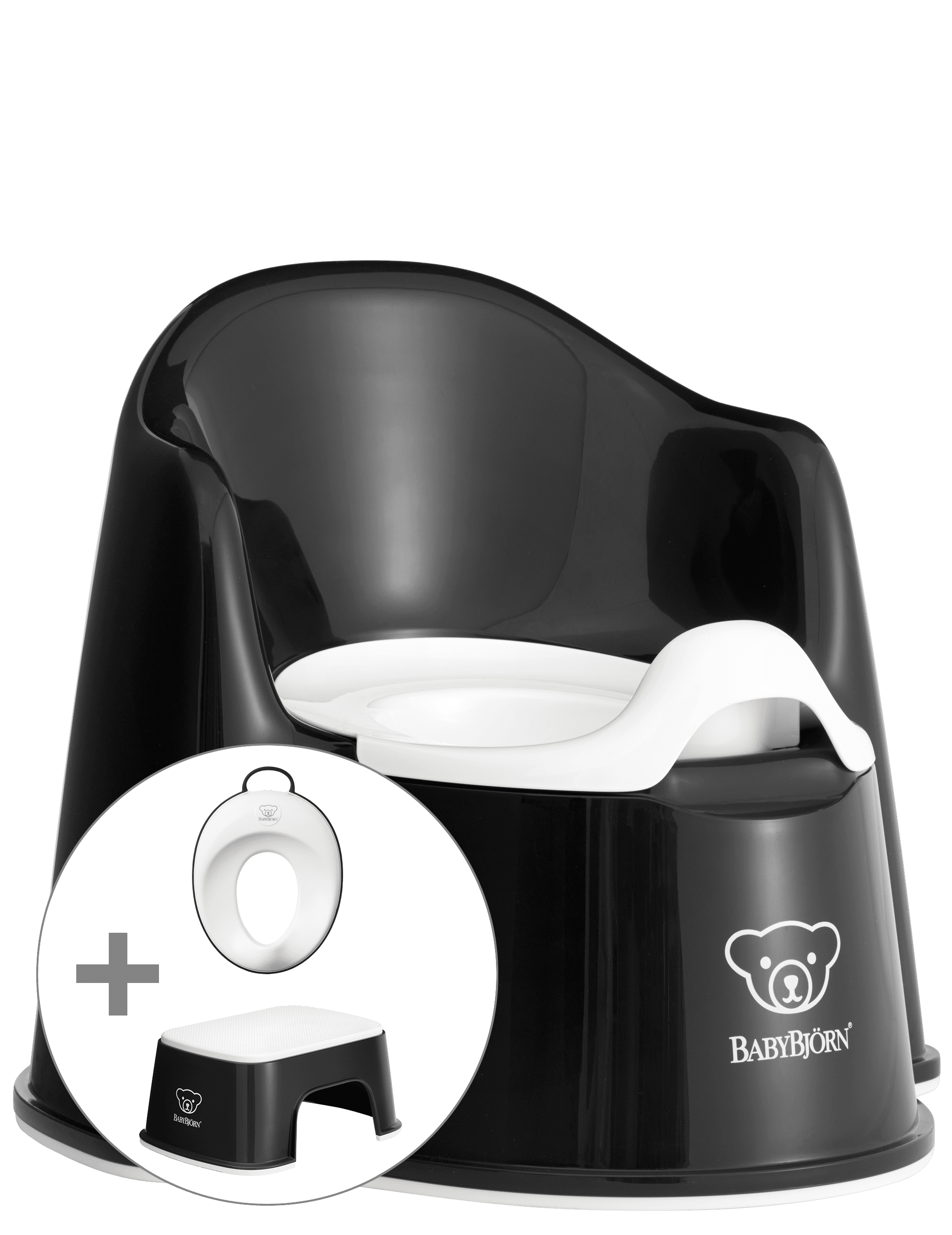 Potty Training Bundle Black/White