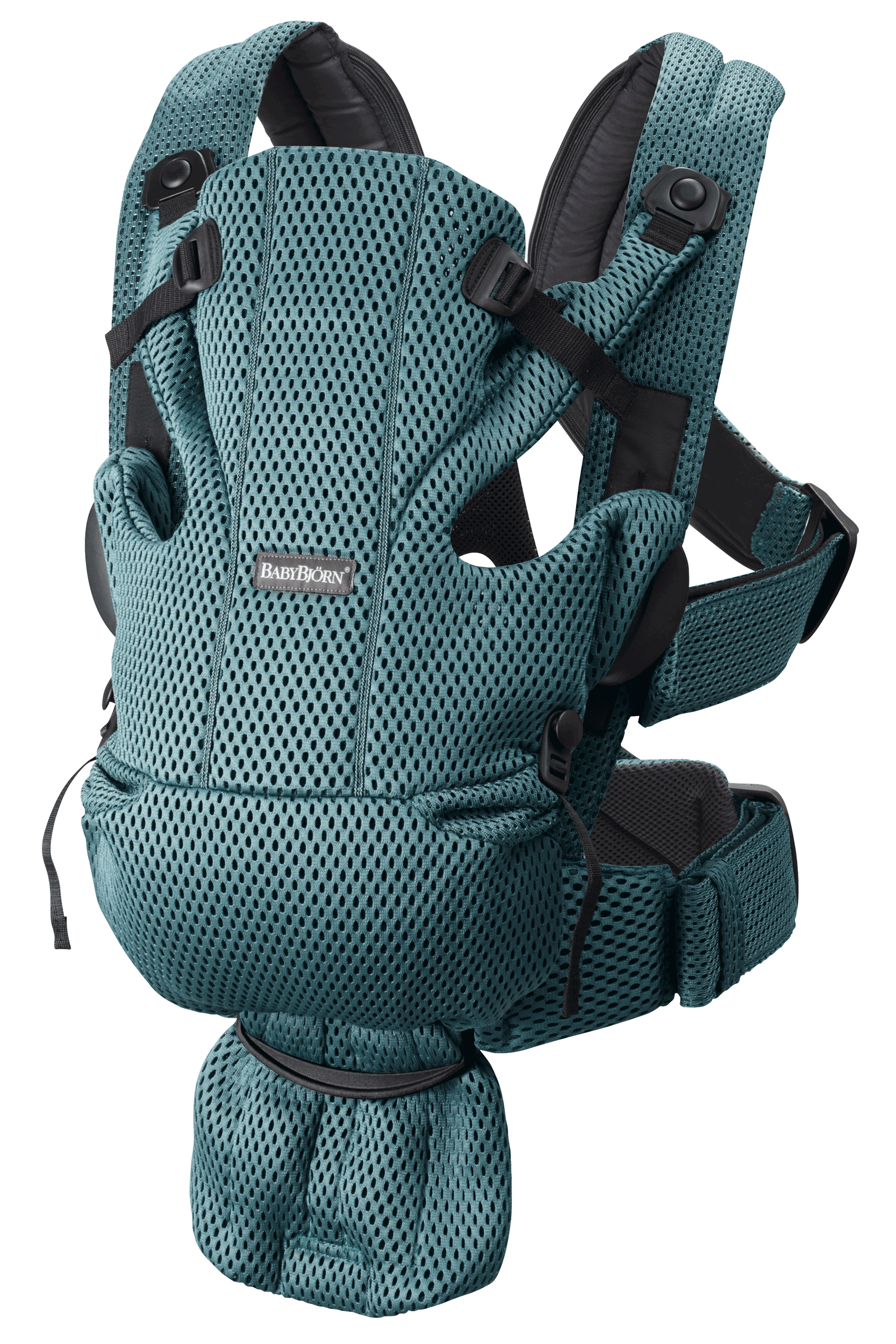 Baby Carrier Free in Sage green 3D Mesh - BabyBjörn