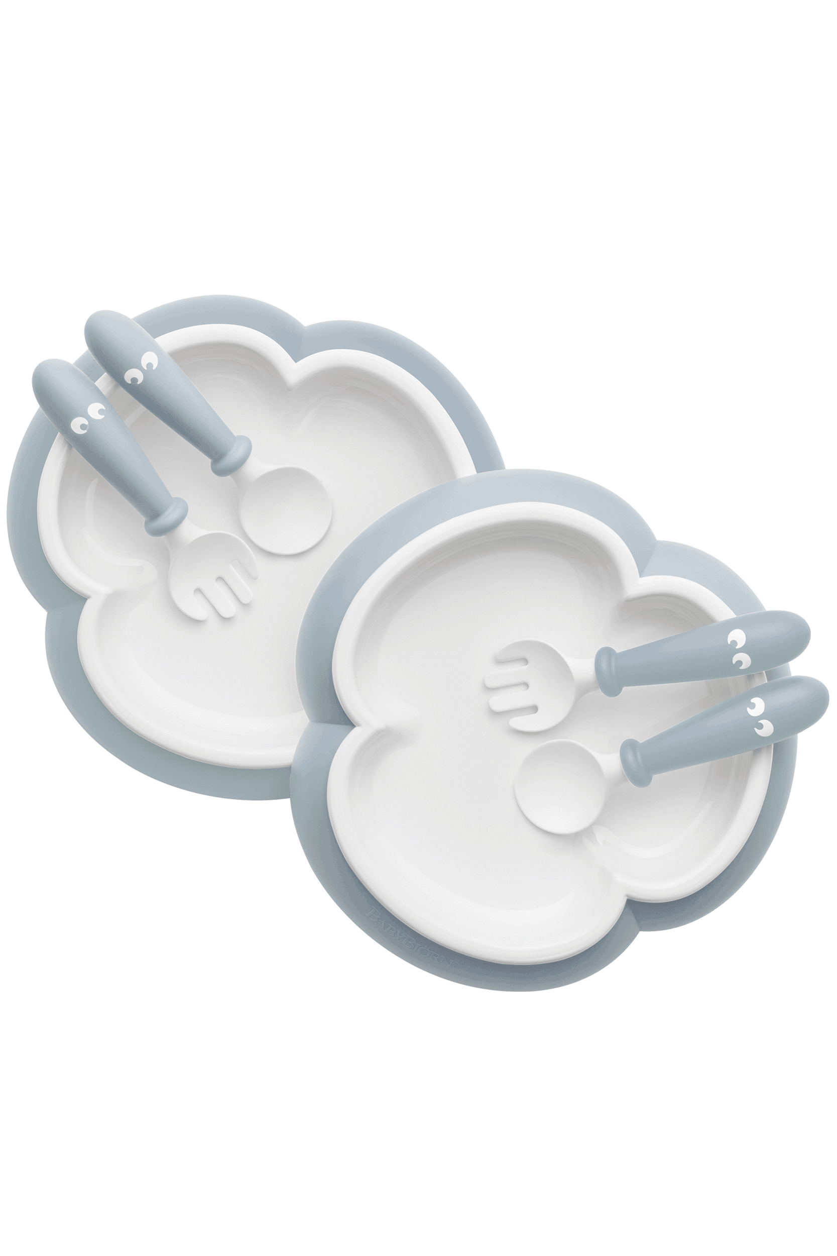 Baby Plate, Spoon and Fork, 2 sets
