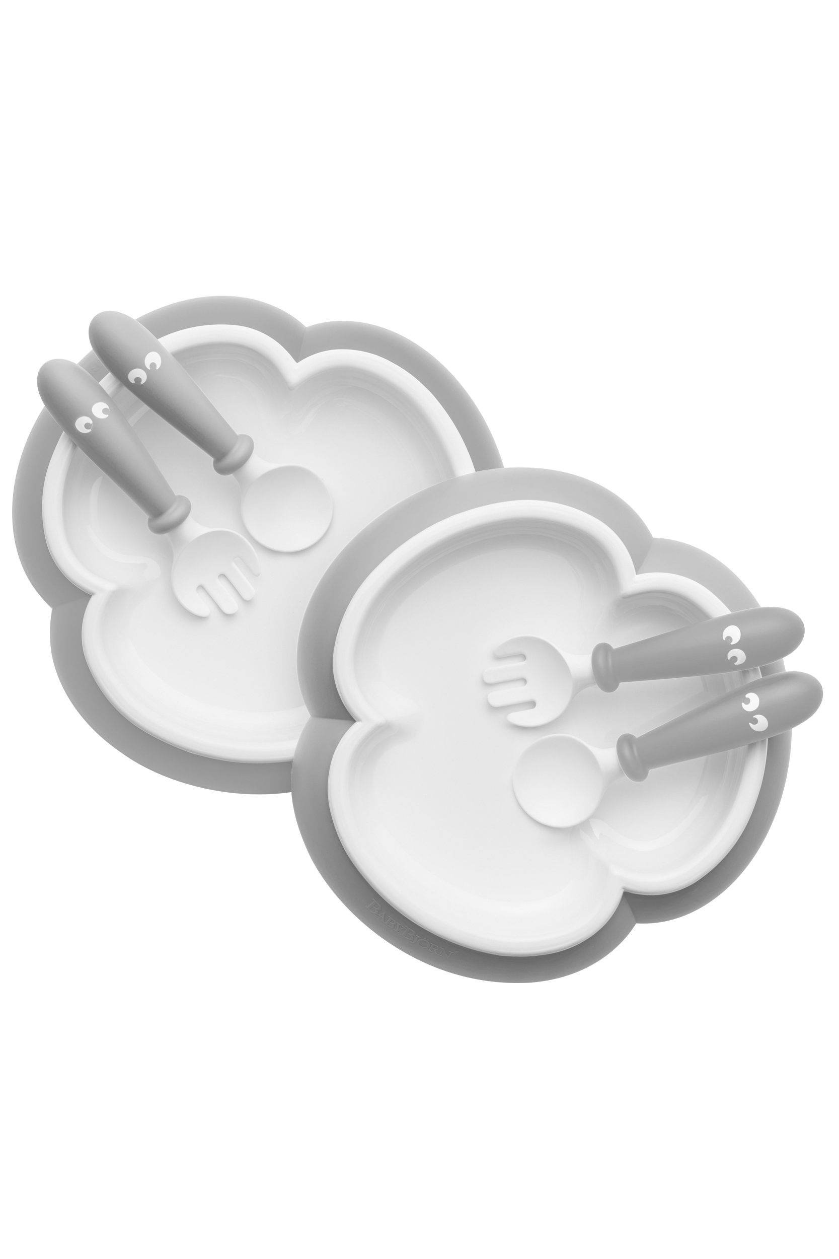 Baby Plate, Spoon and Fork, 2 sets