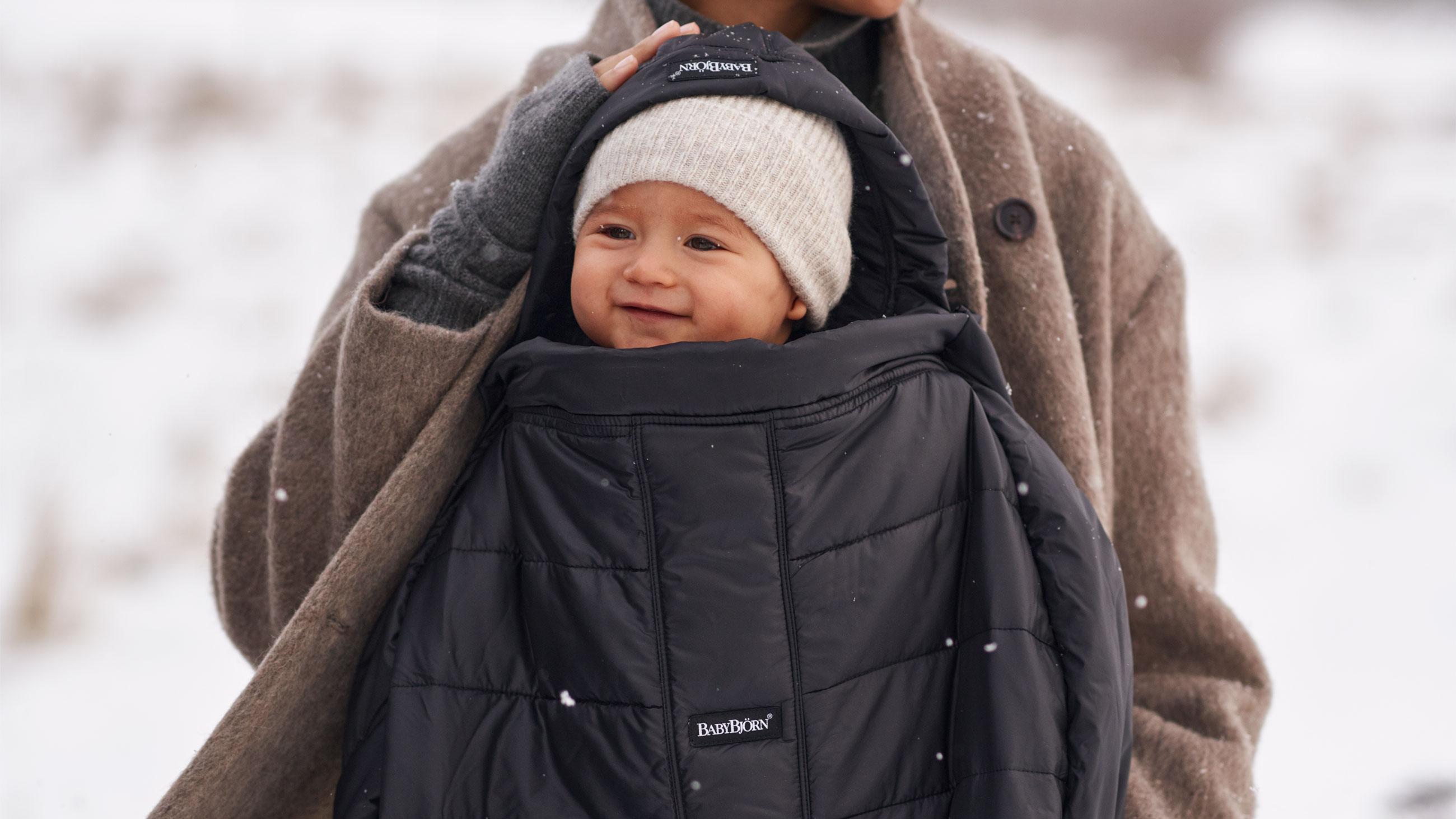 Winter Cover for baby carriers from BabyBjörn, get winter-ready