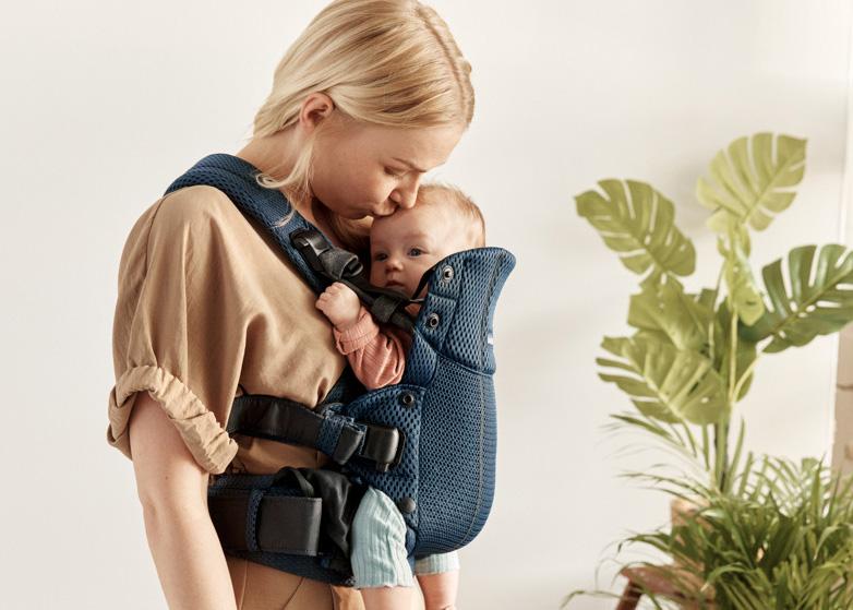 Baby Carrier Harmony with good head support for babies - BabyBjörn